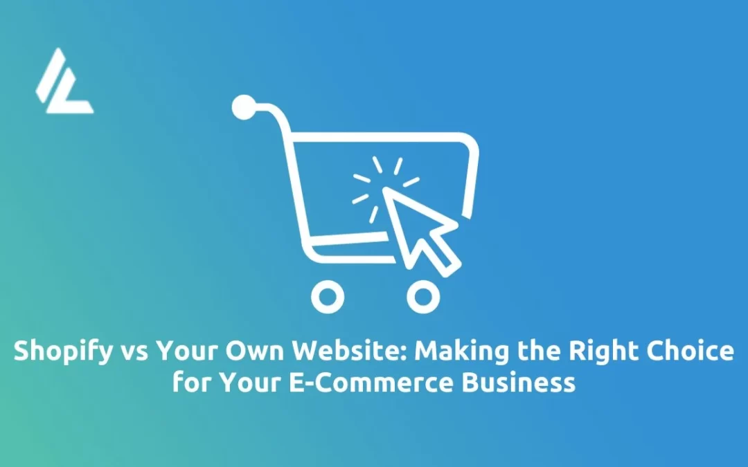 shopify vs your own website
