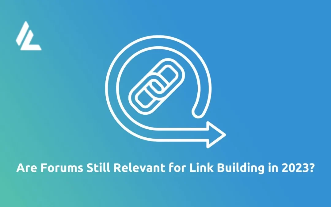 are forums still relevant for link building