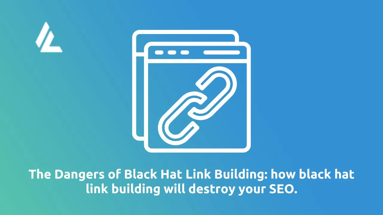 how black hat link building will destroy your SEO.