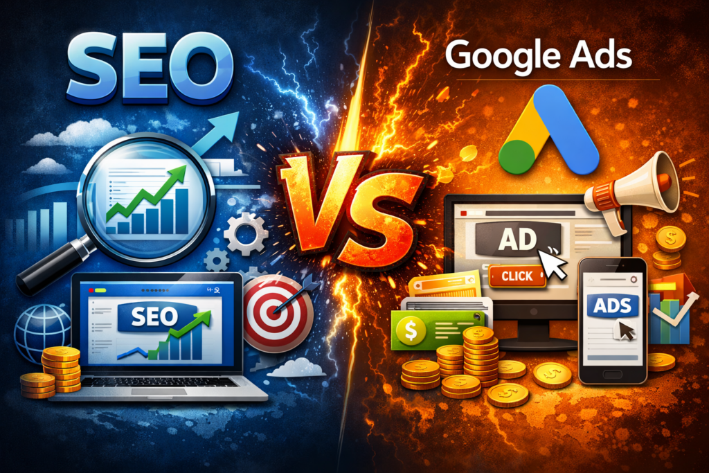 SEO vs Google Ads